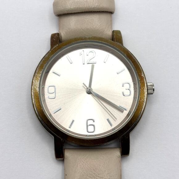 Retro Gold & Pink Analog Watch - Picture 3 of 5